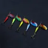 Fishing Spinner Bait 9G łyżka przynęta metalowa przynęta Treble Hook isca sztuczna ryba Wobbler karmnik spinnerbait5pcs 240313