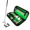 Aiuta il set di putter da golf Kit di pratica per mini attrezzatura da golf portatile con palla da putter staccabile per kit di allenamento per golf indoor/outdoor