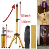 Stands MEERL Mannequin Head Holder Tripod Stand For Hairdressers Salon Training Head Strong Adjustable Wig Stand Tripod For Wig Making