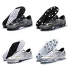 أحذية كرة القدم الأمريكية Field Boots Indoor Foccer for Boy Cleats Sneakers Sneakers Five-A-Side Man Fultralight Sport