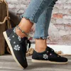 Casual Shoes Flats for Women 2024 Fashion Up Walking Walking Outdoor Oddychające damskie trampki Tenis feminino