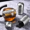 Infusore per tè in acciaio inossidabile Foglie di tè Condimento per spezie Colino a sfera Teiera Filtro per caffè a maglia fine Utensili da tè Accessori da cucina Filtri per il tè LT728