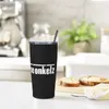 Tumblers Bohse Onkelz Logo Tumbler Vakum Yalıtımlı Müzik Termal Kupa Şişesi Çift Duvar Kupa Şişesi 20oz