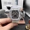 Richa Business Leisure RM19-01 완전 자동 기계 공장 시계 크리스탈 케이스 테이프 남성 감시