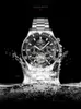 Relógios de pulso AILANG mecânico tourbillon relógio para homens esqueleto automático homens relógios Top marca de luxo pulseira de aço inoxidável Reloj Hombre 240319