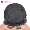 Perruques synthétiques Perruques de cheveux synthétiques coupe courte Pixie pour femmes perruques synthétiques afro bouclées complètes avec cheveux fins perruques de coiffures afro-américaines 240329