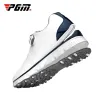 Chaussures pgm chaussures de golf hommes imperméables respirant chaussures de golf masculines lancers mâles rotatifs sportifs baskets entraîneurs non glissants xz164