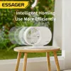 المعجبين Electric Essager Desk Fan 3 سرعات من المعجبين بالمكتب Ultra Quiet Strong Mini 70 Control Adtricent Voice Control for Home Office Travel 240319