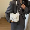 Source Factory Emballage de haute qualité Lingge Fil brodé Petit sac 2024 Nouveau populaire pour femmes Chaîne personnalisée Bandoulière Épaule unique sous les bras Eau