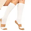 Chaussettes sportives femmes hommes genou un meilleur support de circulation réduisent le gonflement pour le vol de la compression de la compression