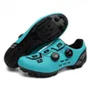 Cycling Shoes 2024 Mtb Speed Sneakers Men's Flat Road Boots Clip On Pedals Spd Mountain Bike