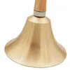 Party Supplies Hand Bell Call Solid Service Handbell Loud Held Dinner For Game El Events Kitchen Restaurant