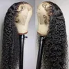 Kinky Curly Peruka ludzkie włosy koronkowe przednie peruki kręcone peruki 13x4 koronkowe frontalne perukę czołową koronkową koronkową pełną koronką 360 perukę nieprzetworzoną surową dziewiczą gleczą bez wyciętą