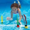 3ピースキッズスポーツプールおもちゃ海洋植物形状ダイビングおもちゃダイビングスイミングトレーニングプールキッズアクセサリー
