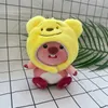 Wholesale cute Japanese headgear beaver plush figurines for children's games, playmates, holiday gifts, home decor