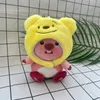 Figurines japonaises en peluche de castor, couvre-chef mignon, pour jeux d'enfants, camarades de jeu, cadeaux de vacances, décoration de la maison, vente en gros