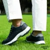 Schoenen nieuwe heren golfschoenen waterdichte golf sneakers mannen buitengolf spikes schoenen grote size 714 jogging wandelende sneakers mannetje