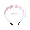 Hair Accessories 2024 Fashion Girls Glitter Bands Cute Colors Hoop Hairbands Lovely Bow Stars Headbands For Kids Gifts