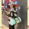 Duffel Bags Women's Travel Bag Yoga Fitness Totes Handbag Weekend Training Duffle Outdoor Gym Sports Nylon Ultralight Shoulder Suitcase