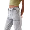 Diseñador Mujer Camuflaje Pantalones cargo High Street Cintura alta Streetwear Baggy Harem Pantalones Casual Streetwear Y2k Jeans rectos 240312