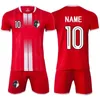 Piłka nożna Set For Men Kids Tracksuit Kit Szybkie suszenie oddychającego Man Team Training Football Mundlid 240312