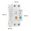 Strumento 15 pz monofase su guida Din WIFI Smart Energy Meter protezione dalle perdite lettura remota kWh Meter wattmetro controllo vocale alexa