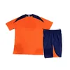 24 25Men en Kids Kit Nederland Kit Memphis Soccer Jersey Dutch National Team Training Jersey de Jong Virgil Dumfries Bergvijn blind de ligt voetbalshirt