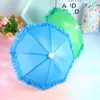 Parapluies 4 pièces ornement dentelle jouet parapluie jouets créatifs belle forme décorative ornements modèles Mini décors bébé