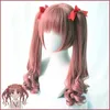 Party Supplies Shirai Kuroko Wig Toaru Kagaku No Choudenjihou Cosplay Chip Ponytails Synthetic Hair Cap