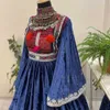 Heißer Verkauf Bohemian Kleid Afghan Vintage Kuchi Tribal Damen Kleider Schnelltrocknende waschbare Banjara bestickte Kleider für Frauen