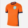 24 25 Hollanda Memphis Avrupa Holland Club Futbol Jersey 2024 Euro Cup 2025 Hollanda Milli Takım Futbol Gömlek Erkek Çocuk Kiti Tam Set Eve Memphis Xavi Gakpo