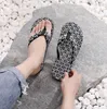 Chinelos de grife femininos sandálias de salto de verão qualidade moda chinelos impressos chinelos impermeáveis plataforma chinelos praia esportes flip-flops gai moda oversize