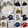 Vêtements de créateurs pour tout-petits filles bébé enfants robe 2t jupe ensembles coton vêtements pour bébés ensembles tailles 90-160 z8u8 #