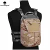 Torby Emerson Tactical torebka Zipon Panel do płytowej opakowania na opakowanie na ramię AVS JPC 2.0 CPC Vest Multicam