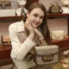 Damentaschenfabrik 50 % Rabatt Aktion Marke Designer-Handtaschen Kong Leder-Unterarmtasche mit Sinn für Luxus im Sommer-Schultermodell
