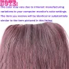 Bangs 99J Wine Red Brazilian Human Hair Clipin Hair Bang Full Fringe Short Straight Hair Extension for women 68inch