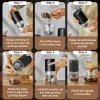 Grinders Portable Electric Coffee Grinder USB Charge Ceramic Grinding Core Professional Coffee Beans Mill Grinder Kitchen Machines