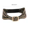 Belts Teenagers Hollow Out Grommet Buckle Waist Straps Underbust Corset Coat Jeans Male Woman Fashion Formal Waistband