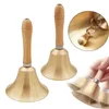 Party Supplies Hand Bell Call Solid Service Handbell Loud Held Dinner For Game El Events Kitchen Restaurant