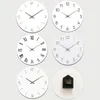 Relógios de parede Nordic Moda Simples Silencioso para Decoração de Casa Relógio Operado Design Moderno Temporizador Drop