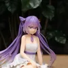 Anime manga figur genshin uderzenia jean keqing biaa sukienka dziewczyna modelka gra figurki anime zabawki z pvc dla prezenty dla dzieci dekoracja stou 240319