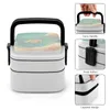 Dinnerware Dreamy Appa Poster V.2 Bento Box Leak-Proof Square Lunch With Compartment The Last Airbender Atla Personalized Double