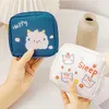Storage Bags Women's Small Cosmetic Bag Cute Travel Mini Sanitary Napkin Coin Money Card Lipstick Wallet