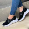 Sapatos outono slip slip em sapatos casuais planos feminino gsursoled Outdoor Running Shoes Ladies Slofens Footwear Zapatillas Mujer