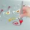 Baking Tools 5 Pcs Drawing Decorating Pencil Spoon Ball Cutter Chocolate Fruit Tool For DIY Dessert Cake Coffee Decor