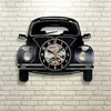 Horloges murales Horloge de disque rétro de voiture - Décorez votre maison avec un cadeau d'art moderne pour les enfants filles et garçons Saat