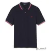 Polo T-shirt Business New Designer Fred Perry 2023 Fashion Classic Summer Cotton Oree of Wheat Short Man Senve Mens and Women 726