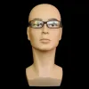 Stands Bald Man Mannequin FRP Manikin Head Model Wig Glass Hat Headset Display