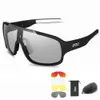 Designer Pocs Devour Outdoor Cycling Sports Glasses 5 Lenses Polarized Color Changing Goggles