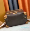 Zaino da valigia vintage classico di design da uomo Zaino di grande capacità per uomo Zaini da borsa di design con doppia borsa a tracolla in pelle